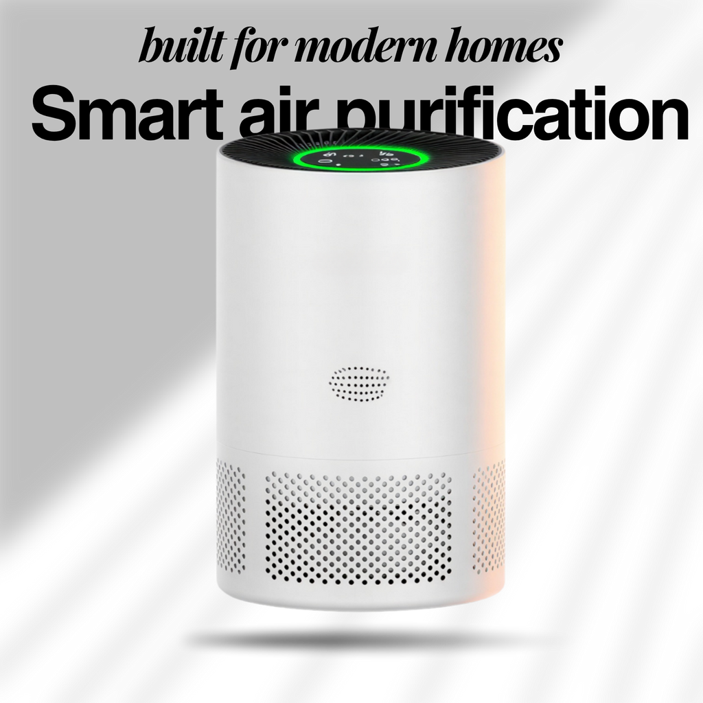 Oxyra 100 — Smart Air Purifier with WiFi & App Control | True HEPA H13 for Bedrooms